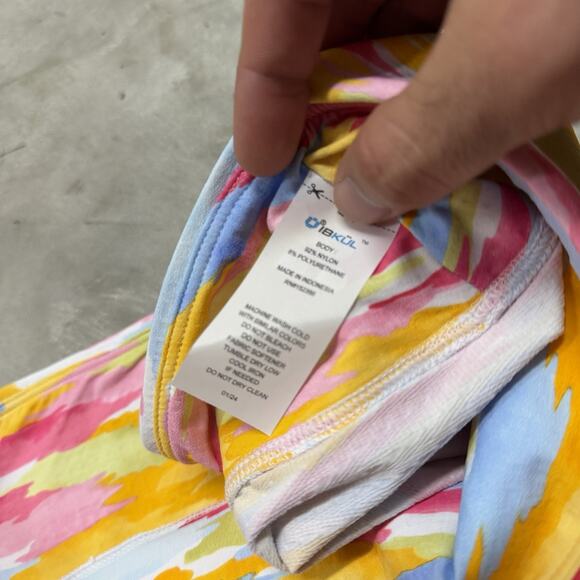 Ibkul Multi Mid Rise Pull On UPF50 Shorty Booty Golf Tennis Shorts Jessie Size L - Picture 5 of 7